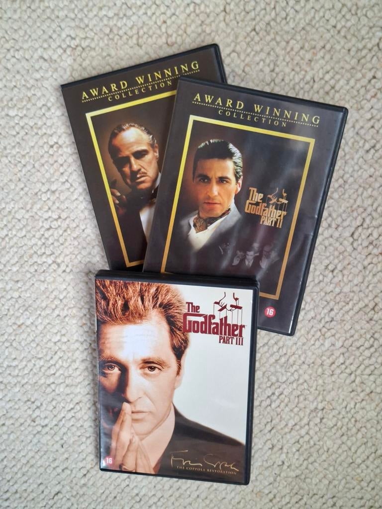 COMPLETE GODFATHER SERIE, 1960 tot 1980, Vanaf 16 jaar, Ophalen of Verzenden, Zo goed als nieuw