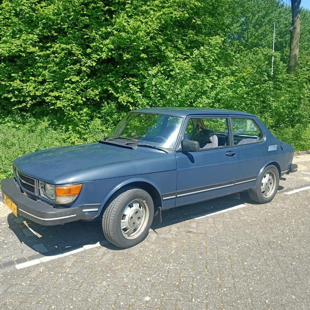 Oldtimer Saab 99 2.0 GL 1984 Blauw, Auto's, Saab, Particulier, Saab 99, Radio, Trekhaak, Benzine, Hatchback, Handgeschakeld, Origineel Nederlands
