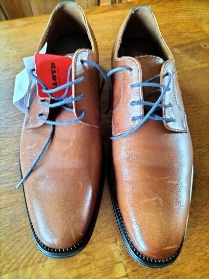 NIEUWE LEREN LLOYD HERENSCHOENEN MAAT 44 !, Kleding | Heren, Schoenen, Bruin, Verzenden, Nieuw, Lloyd