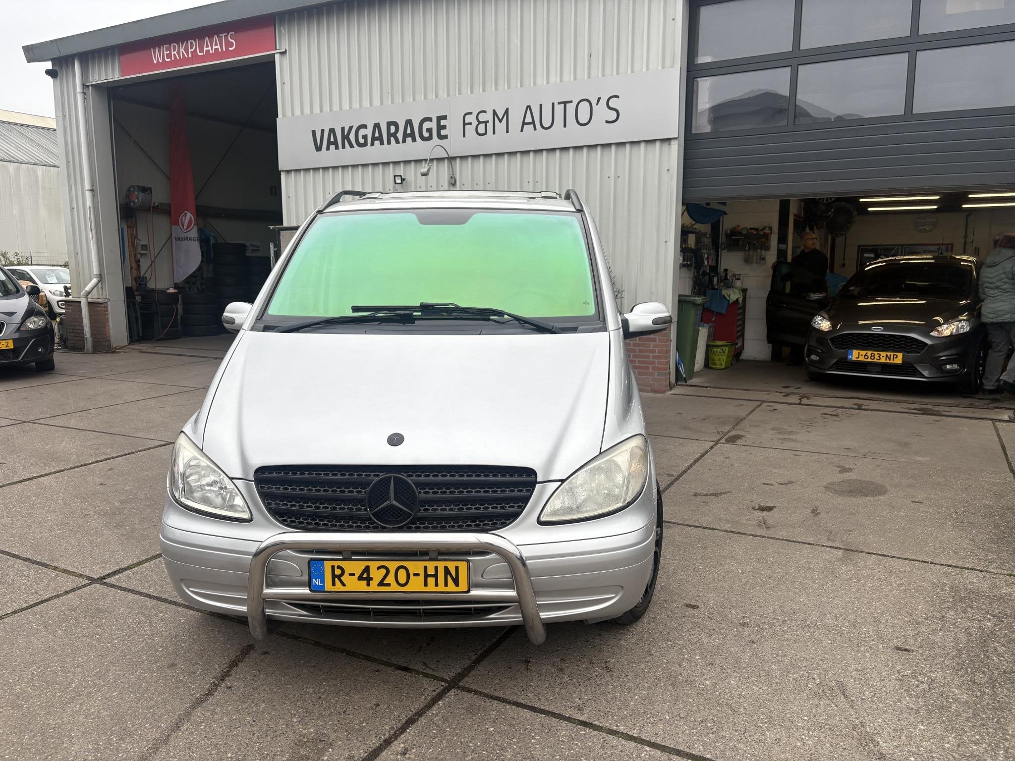 Mercedes-benz Viano 639 CDI 2.0 Camper, Auto's, Stof, Gebruikt, Beige, 2000 kg