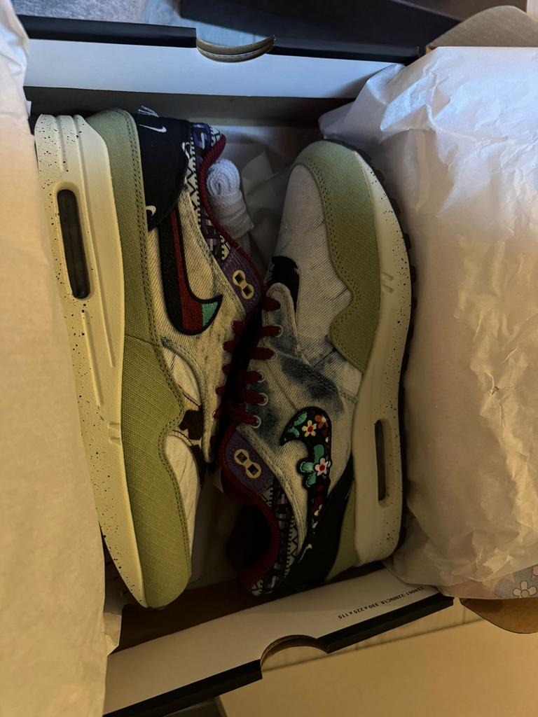 Nike Air Max 1 Concepts Nieuw in Doos Maat 44, Ophalen of Verzenden, Nieuw, Overige kleuren, Sneakers of Gympen