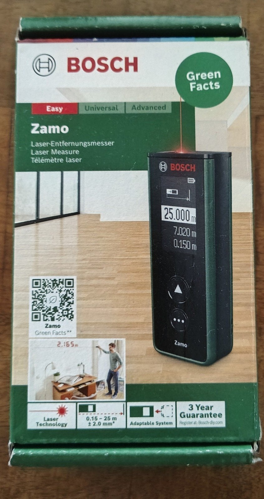 Bosch Zamo Laser Afstandsmeter - Nieuw in doos, Ophalen of Verzenden, Nieuw