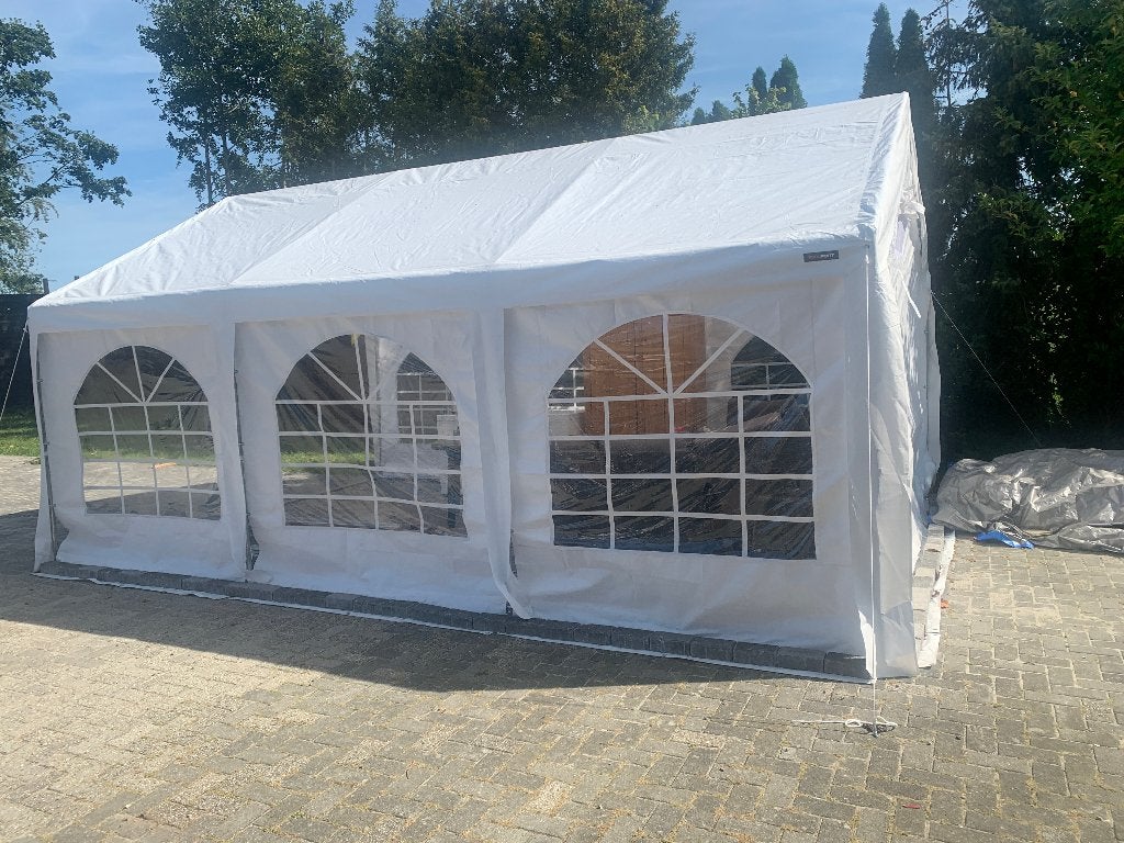 party tent van 4x6 meter  3 weken oud, Ophalen, Opvouwbaar, Nieuw, 2 meter of meer