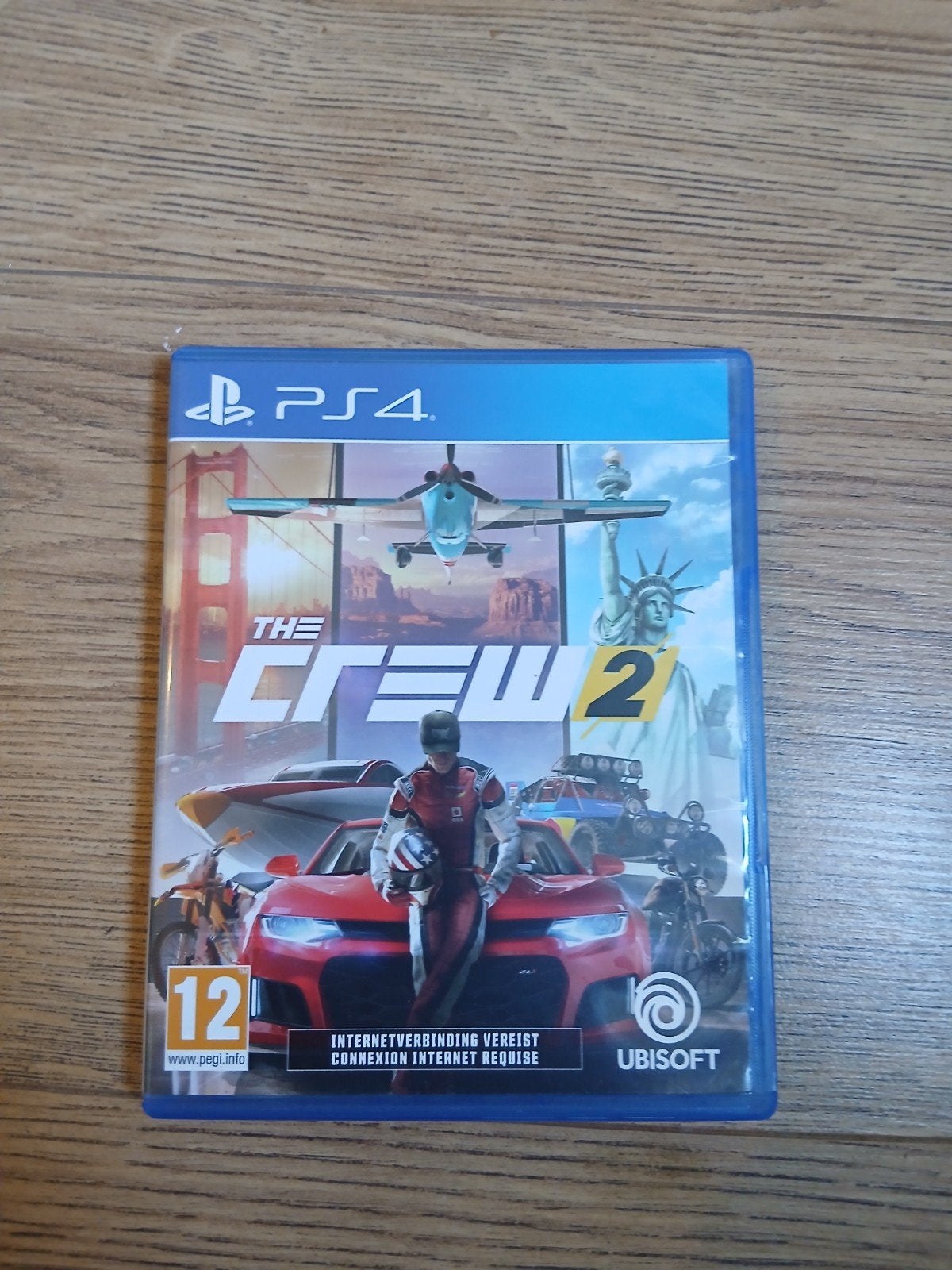 The crew 2 ps4 spel, Online, 1 speler, Racen en Vliegen, Refurbished