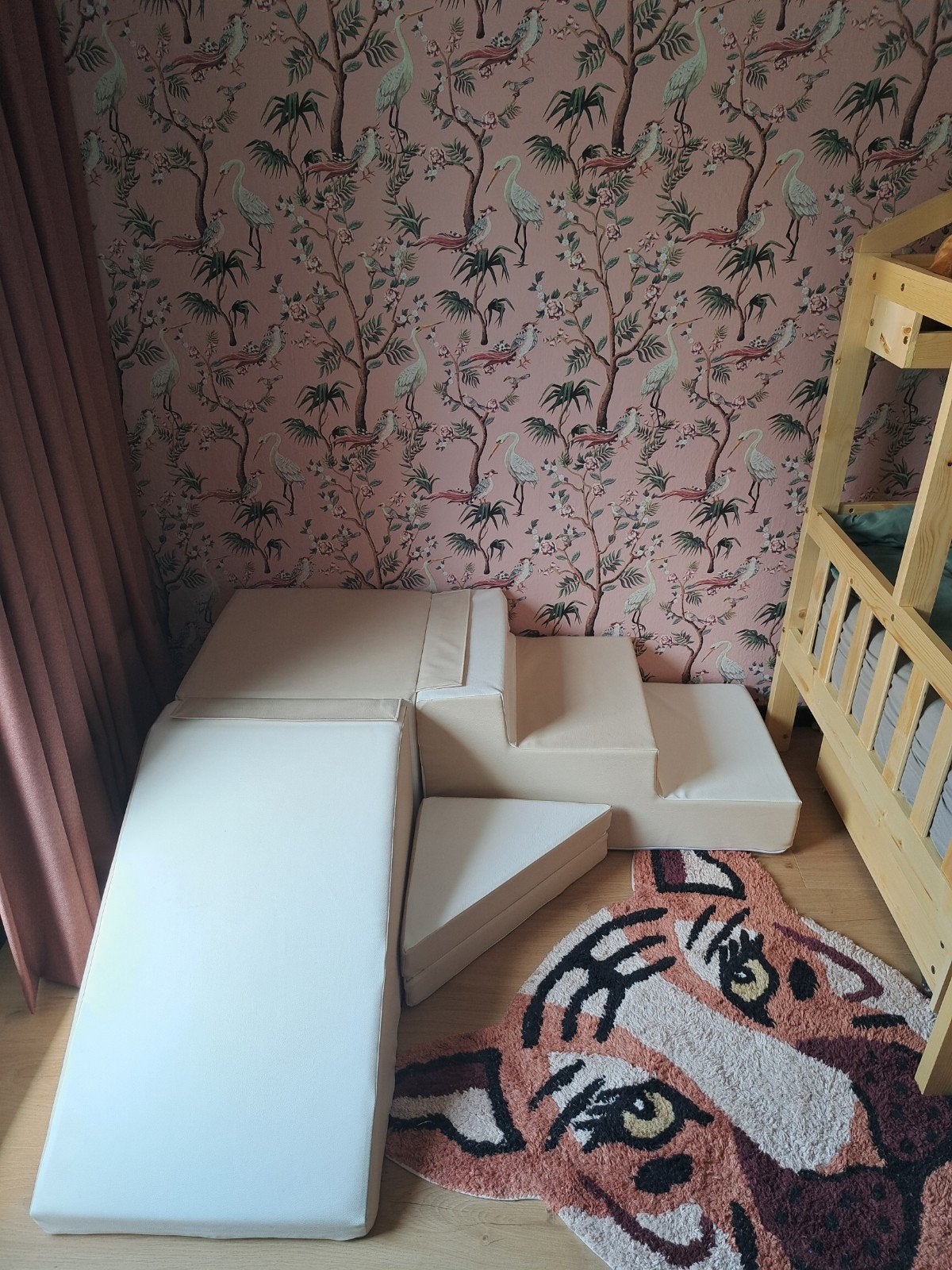Jindl Speelkussens: Stevige Foam Speelset Trap + Glijbaan, Kinderen en Baby's, Ophalen, Zo goed als nieuw, Overige typen