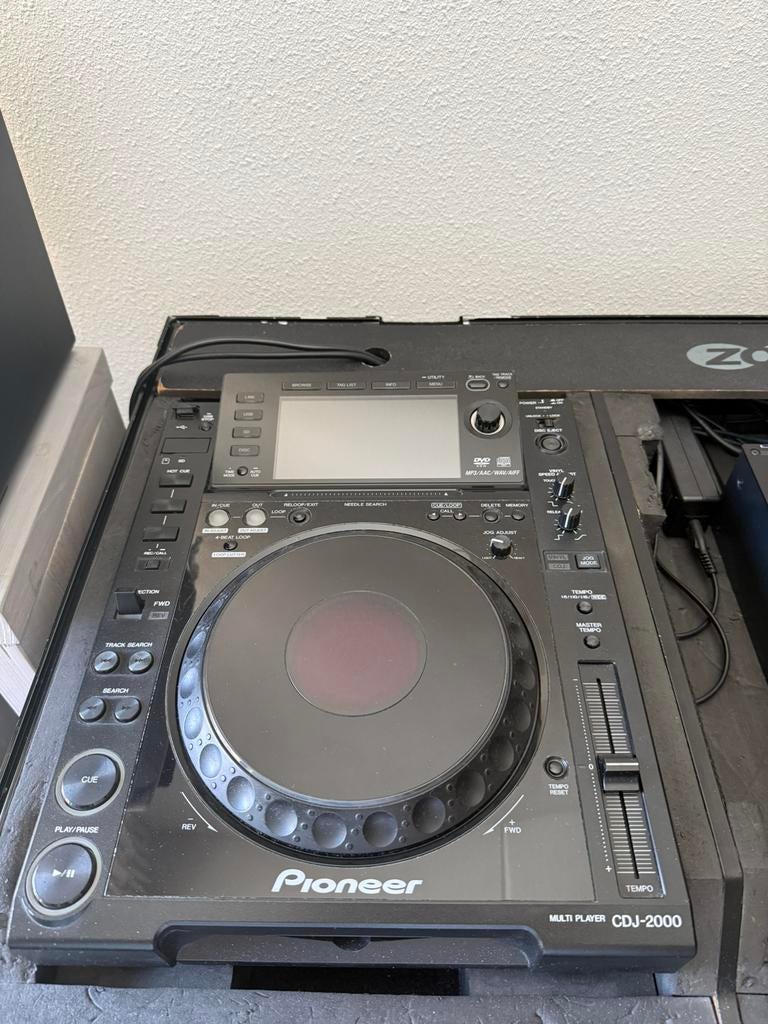 2x Pioneer CDJ 2000 top conditie, Ophalen, Gebruikt, Draaitafel, Pioneer