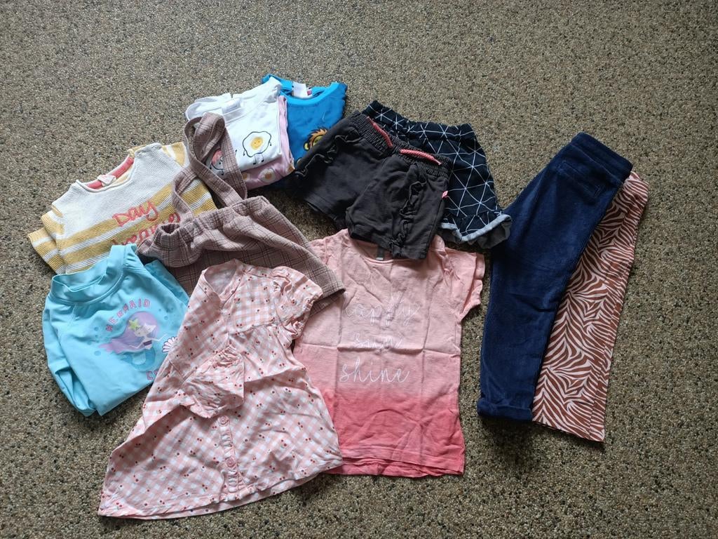 Kledingpakket meisje maat 86 - Zomer en lente, Ophalen of Verzenden, Gebruikt, Maat 86