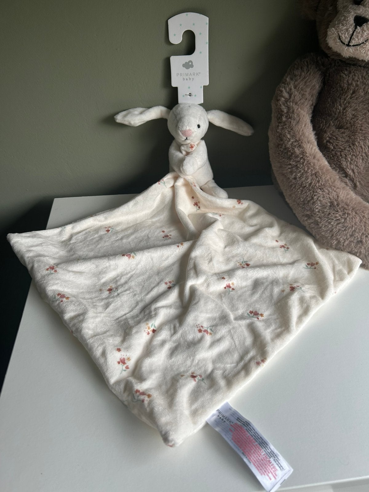 Primark early days konijn knuffeldoek knuffel nieuw, Verzenden, Nieuw, Overige typen