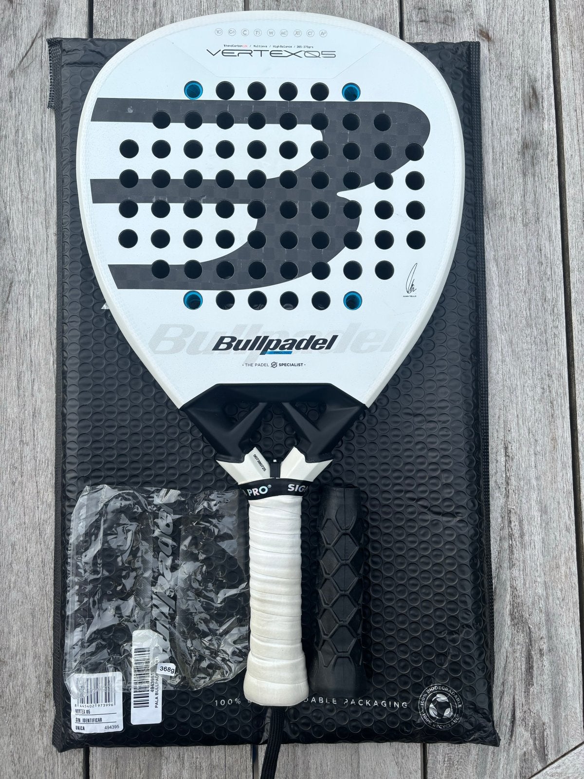 Bullpadel Vertex 05, Verzenden, Zo goed als nieuw, Padelracket