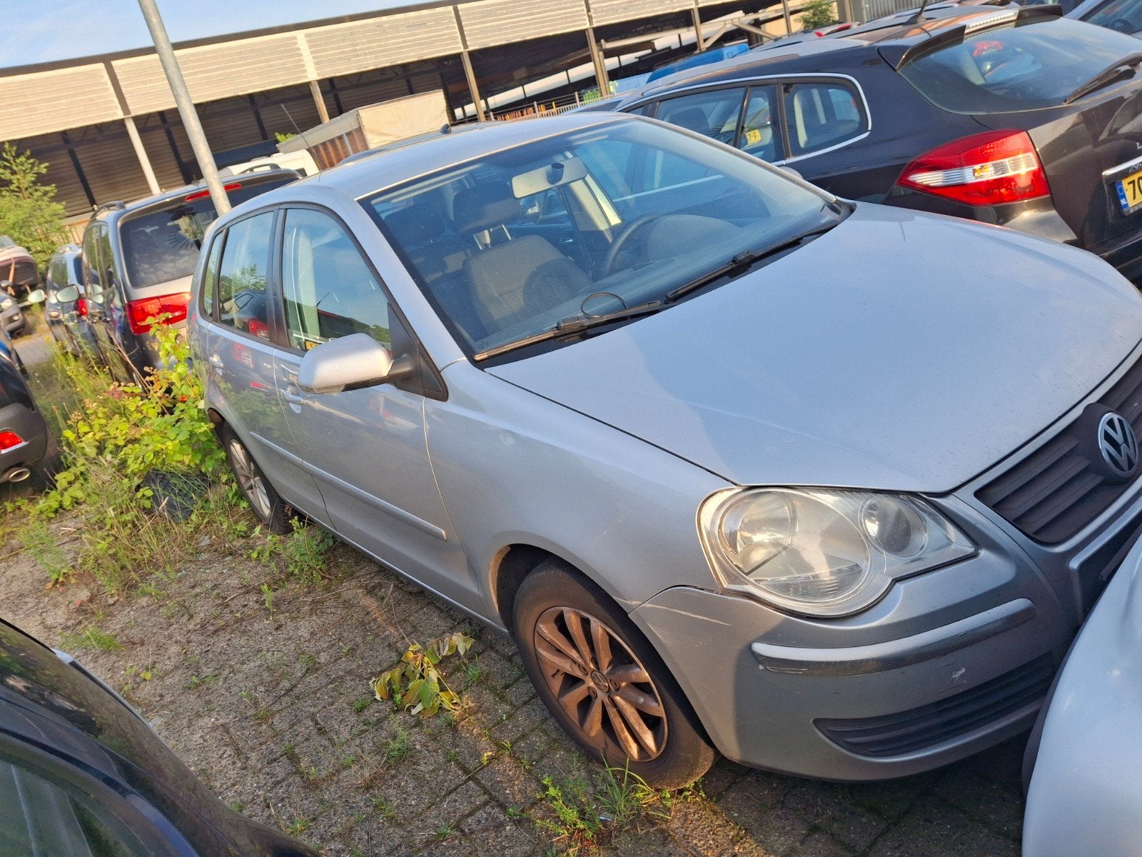 Vw polo 2002-2009 zwart lc9z  ld7w en  la7w alle onderdelen, Auto-onderdelen, Carrosserie en Plaatwerk, Ophalen, Voor, Bumper