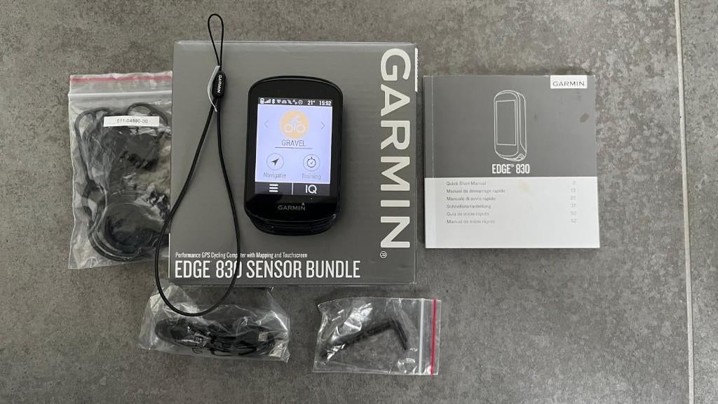 Garmin Edge 830, Fietsen en Brommers, Fietsaccessoires | Fietscomputers, Ophalen of Verzenden, Draadloos, Gebruikt