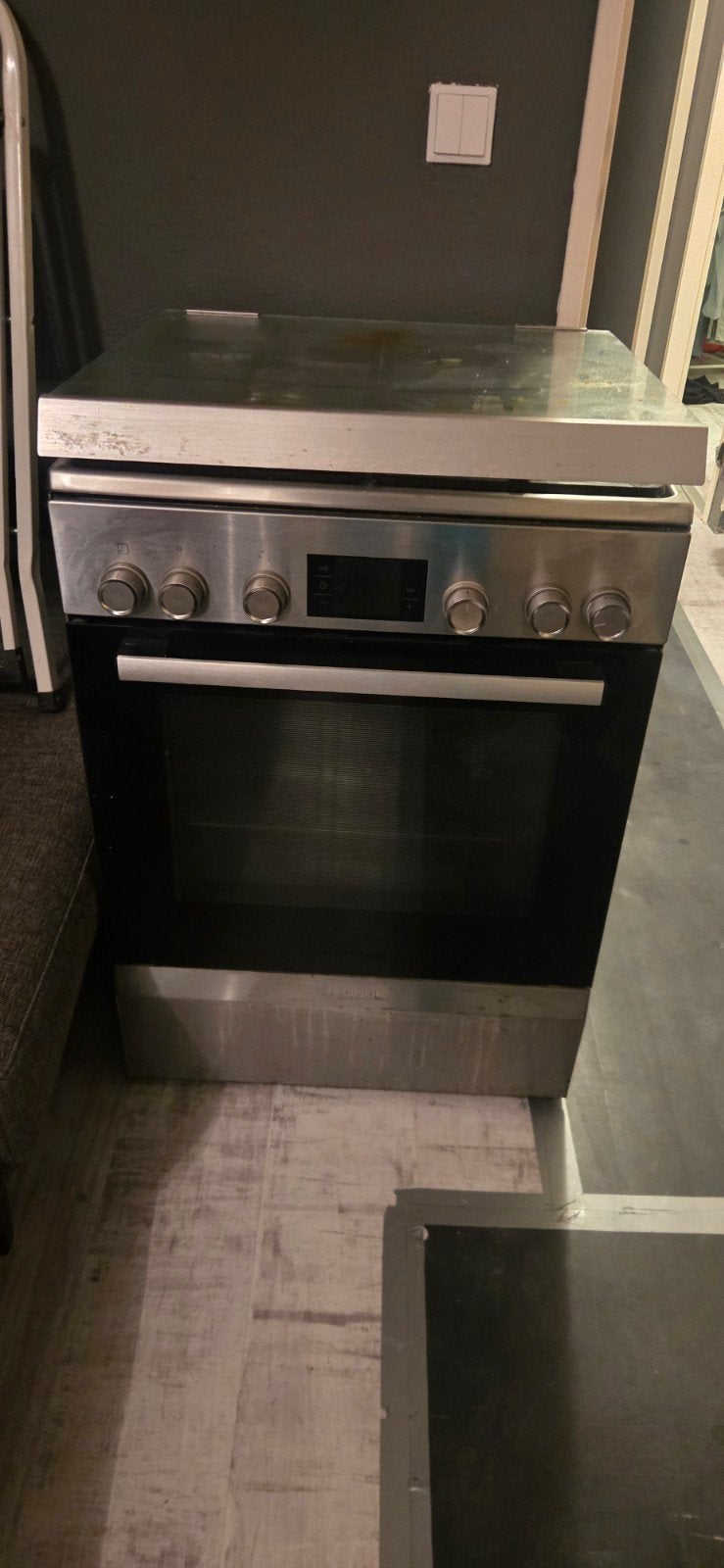 Gasfornuis en Koelkast, Ophalen, Gebruikt, 60 cm of meer, 4 kookzones