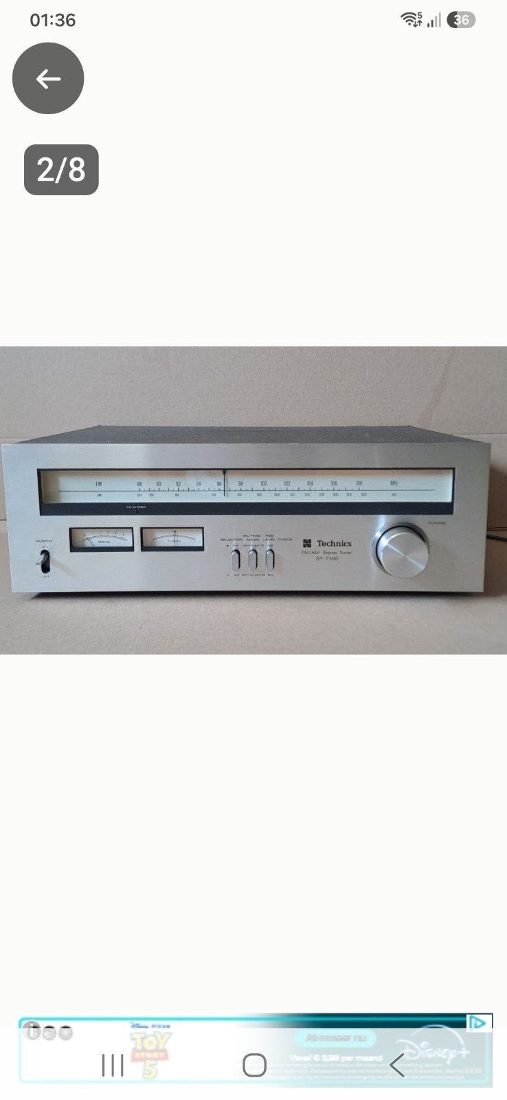 Technics ST-7300 FM/AM Stereo Tuner - Vintage Audio, Ophalen of Verzenden, Gebruikt, Analoog