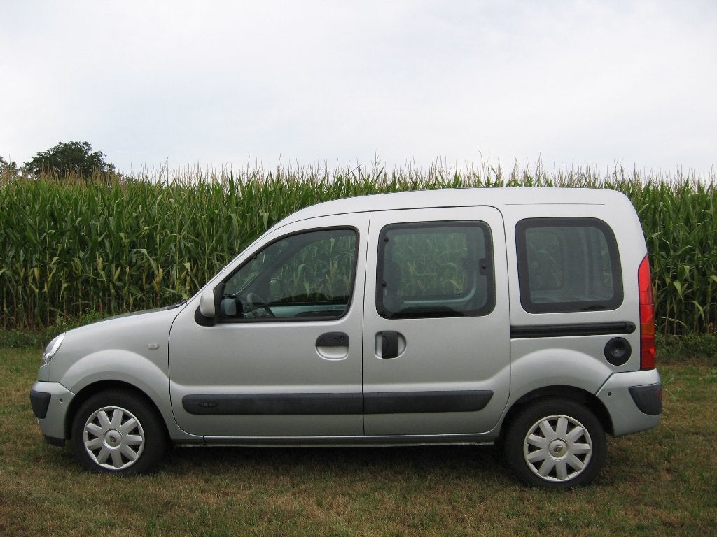 Renault Kangoo 1.6 16V 70KW 2008 Grijs, Auto's, Stof, 49 €/maand, Origineel Nederlands, Stationwagon
