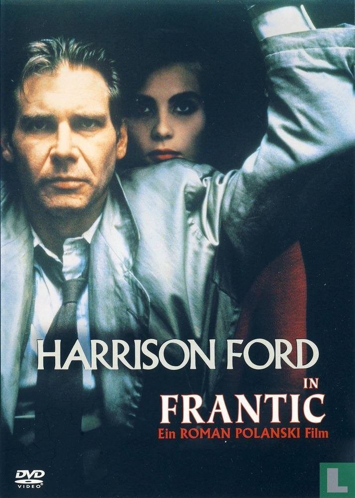 frantic  ( harrison ford , emanuelle ), Cd's en Dvd's, Vanaf 16 jaar, Ophalen of Verzenden, Zo goed als nieuw, Actiethriller