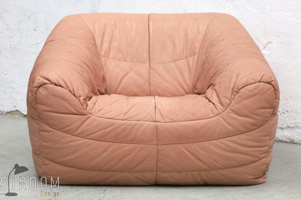 Asko Hopfer Lounge Chair Vintage Design Jaren 80 Togo stijl, Ophalen, Asko, Gebruikt, Zie website