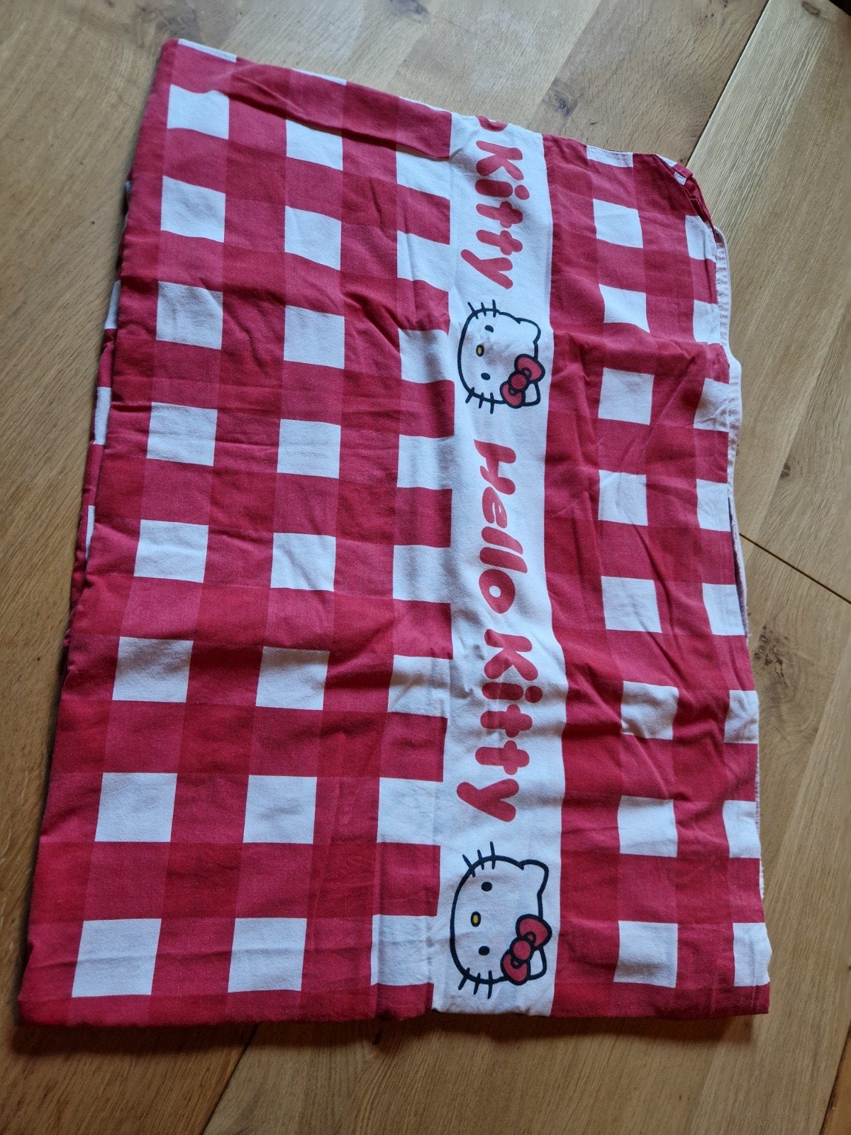 DEKBEDOVERTREK HELLO KITTY EENPERSOONS, Meisje, Ophalen of Verzenden, Rood, Dekbedovertrek