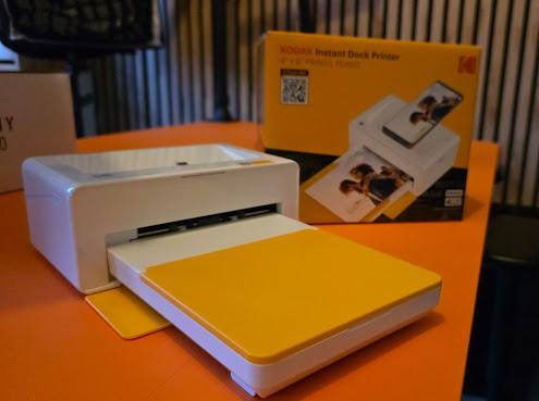 Kodak Dock Plus Instant Fotoprinter - Zo goed als nieuw, Fotoprinter, Kleur printen, Ophalen of Verzenden, Zo goed als nieuw