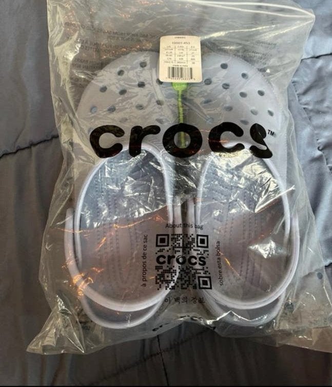Nieuwe Crocs Classic Clogs - blue haze 39/40, Ophalen of Verzenden, Nieuw, Blauw, Instappers