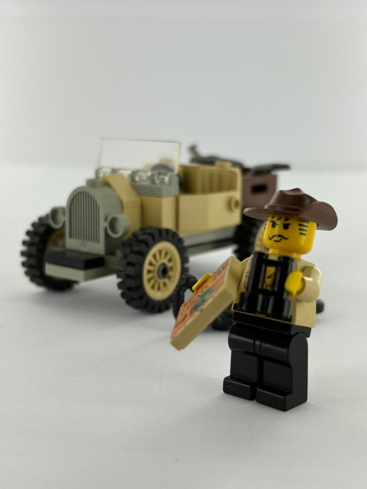 LEGO 5918 Scorpion Tracker (Adventurers) - Compleet, Kinderen en Baby's, Speelgoed | Duplo en Lego, Compleet, Gebruikt, Lego, Ophalen of Verzenden