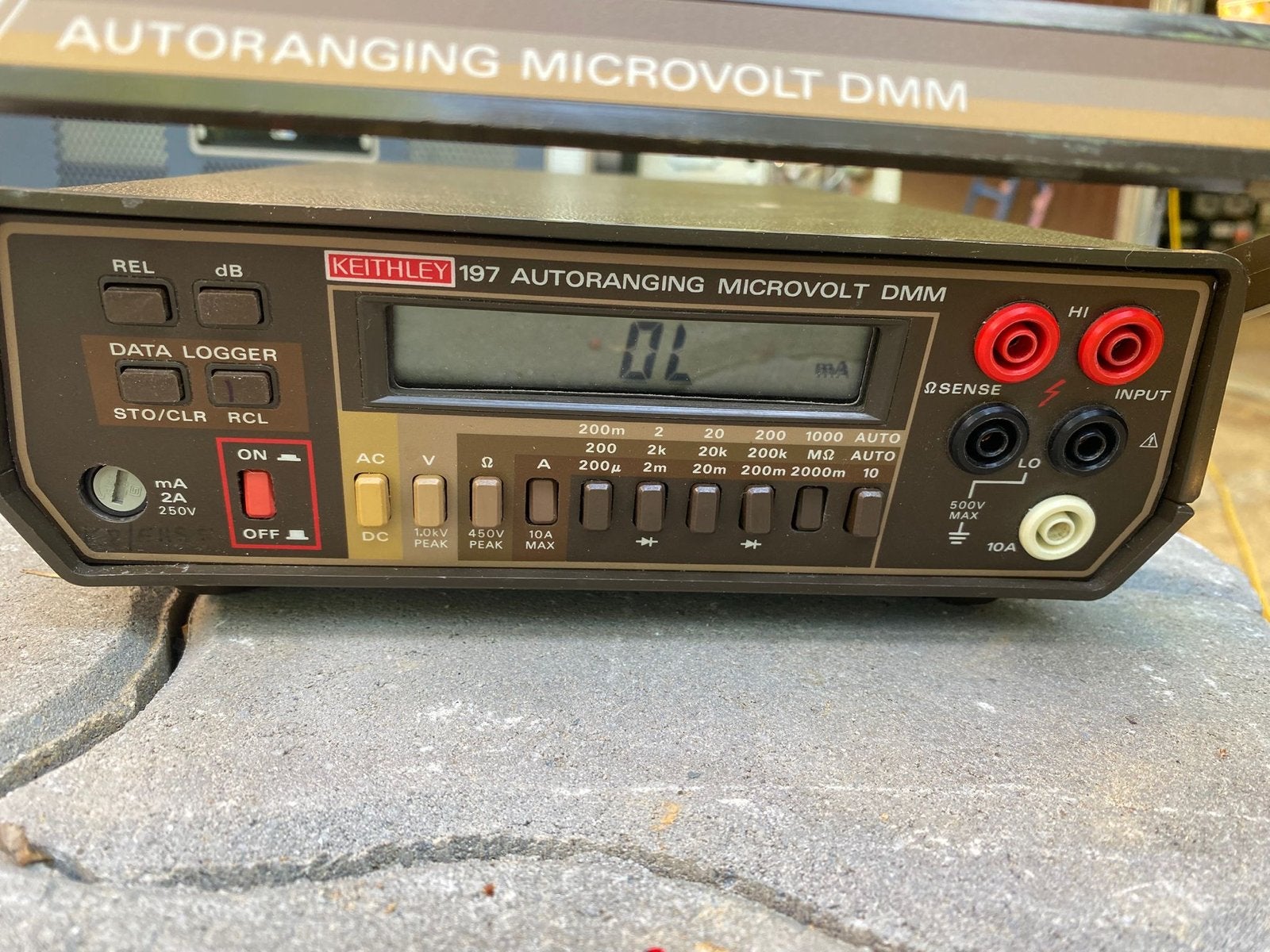 This Keithley 197 is a 5 1/2 digit, Ophalen of Verzenden