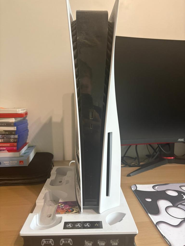 PS5 Compleet Pakket: Console, Koelsysteem, Controller, Heads, Ophalen of Verzenden, Gebruikt, Playstation 5