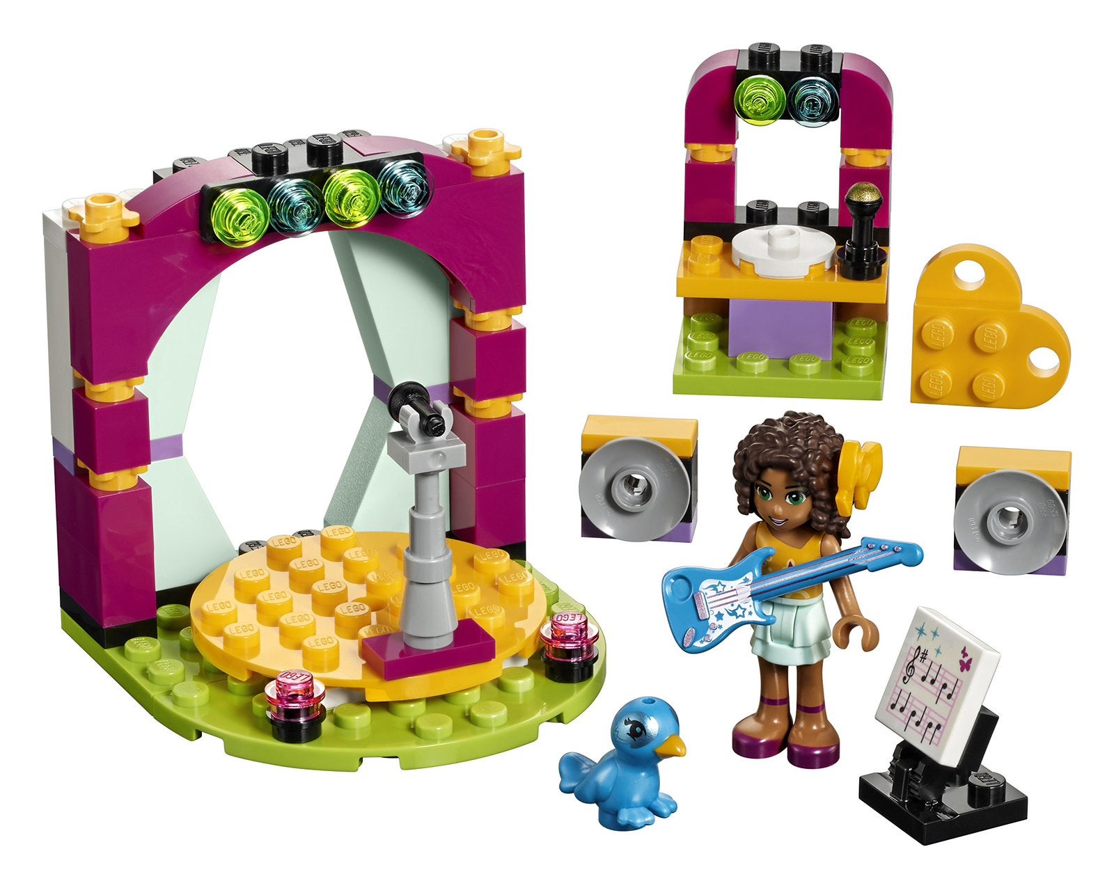Lego Friends 41309 Andrea's Muziekshow, Lego, Friends, Ophalen of Verzenden, Zo goed als nieuw