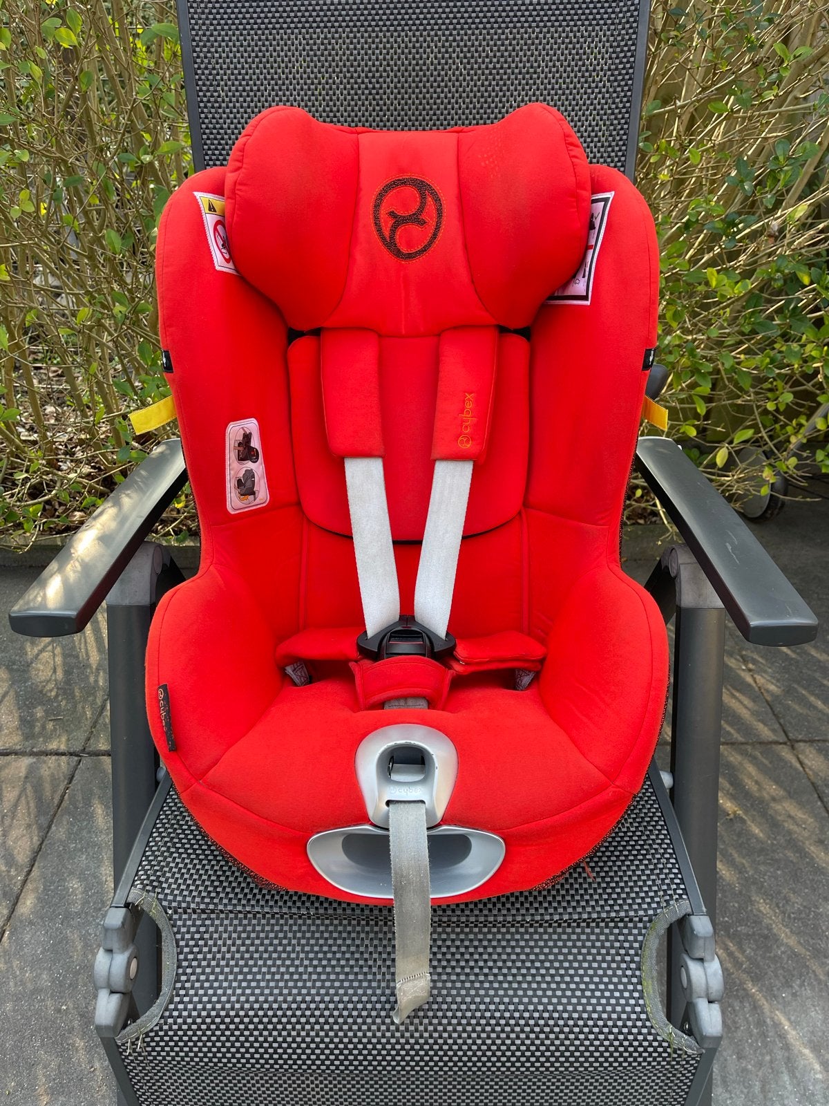 Cybex Sirona Z i-Size autostoel - Rood - Zo goed als nieuw, Overige merken, 0 t/m 18 kg, Verstelbare rugleuning, Ophalen of Verzenden