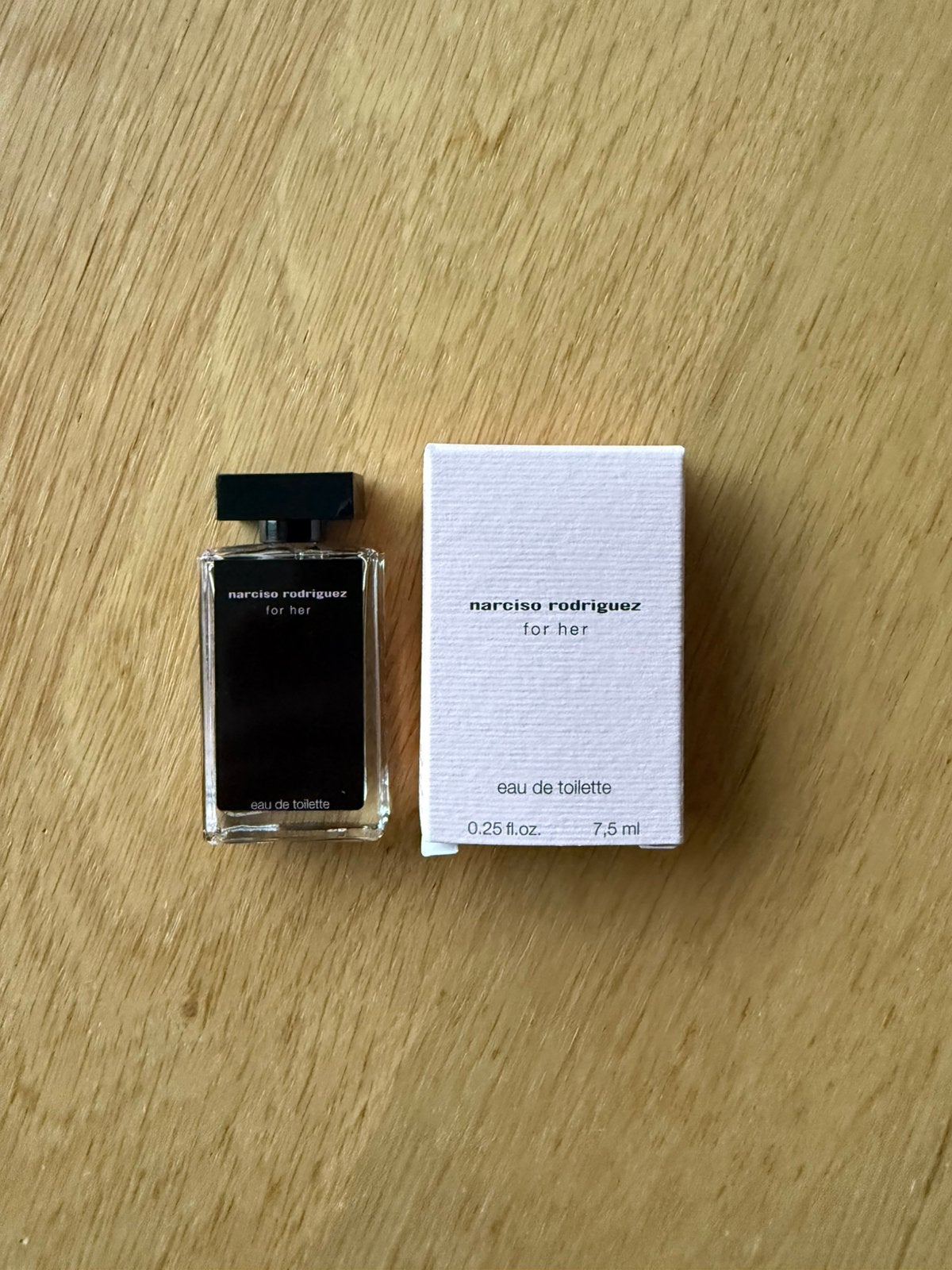 Narciso Rodriguez For Her Eau de Toilette Miniatuur 7,5ml, Ophalen of Verzenden, Nieuw