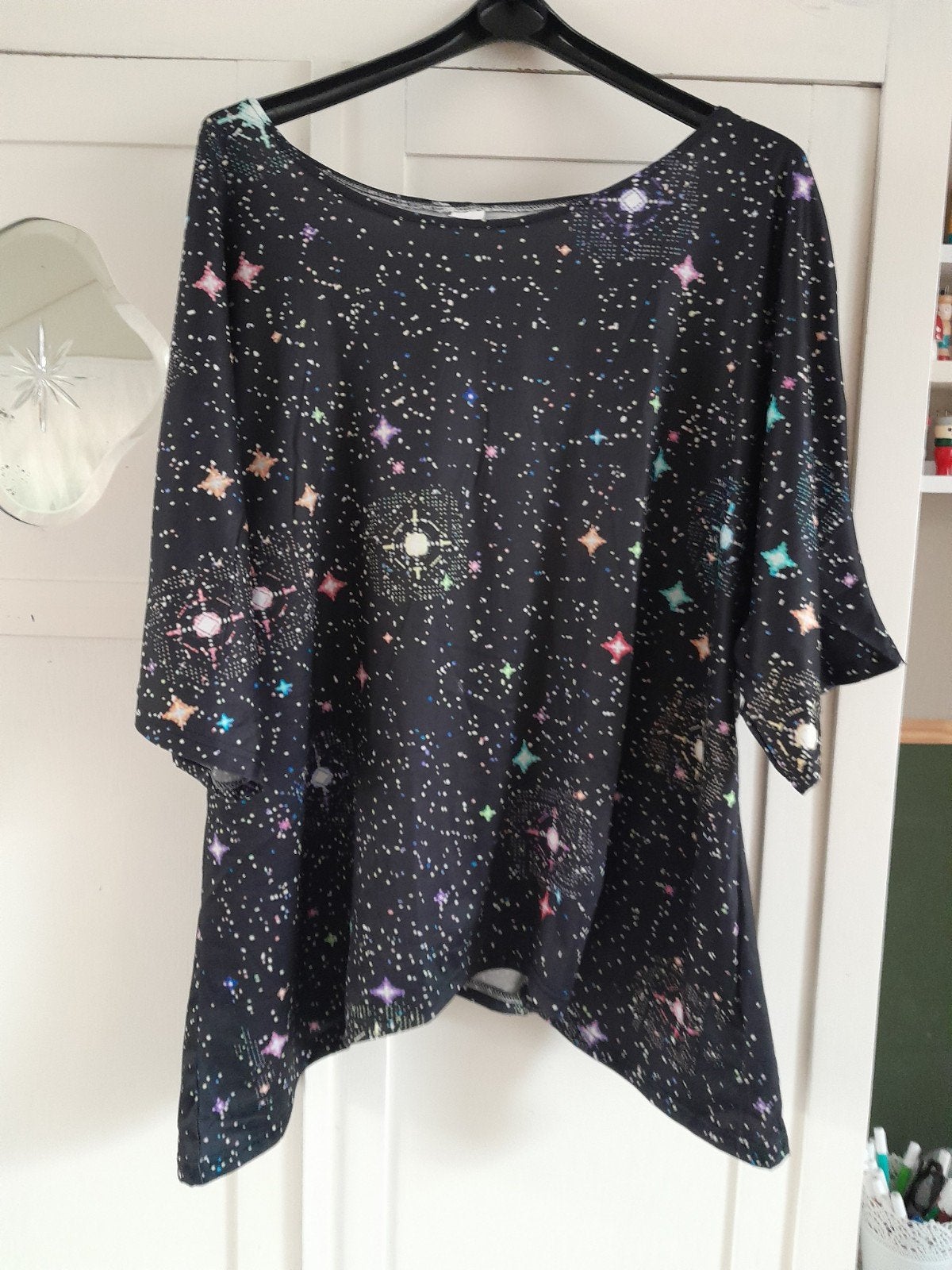 glittershirt carnaval met lovers maat 50 xxl, Ophalen of Verzenden, Zo goed als nieuw, Maat 46/48 (XL) of groter, Carnaval