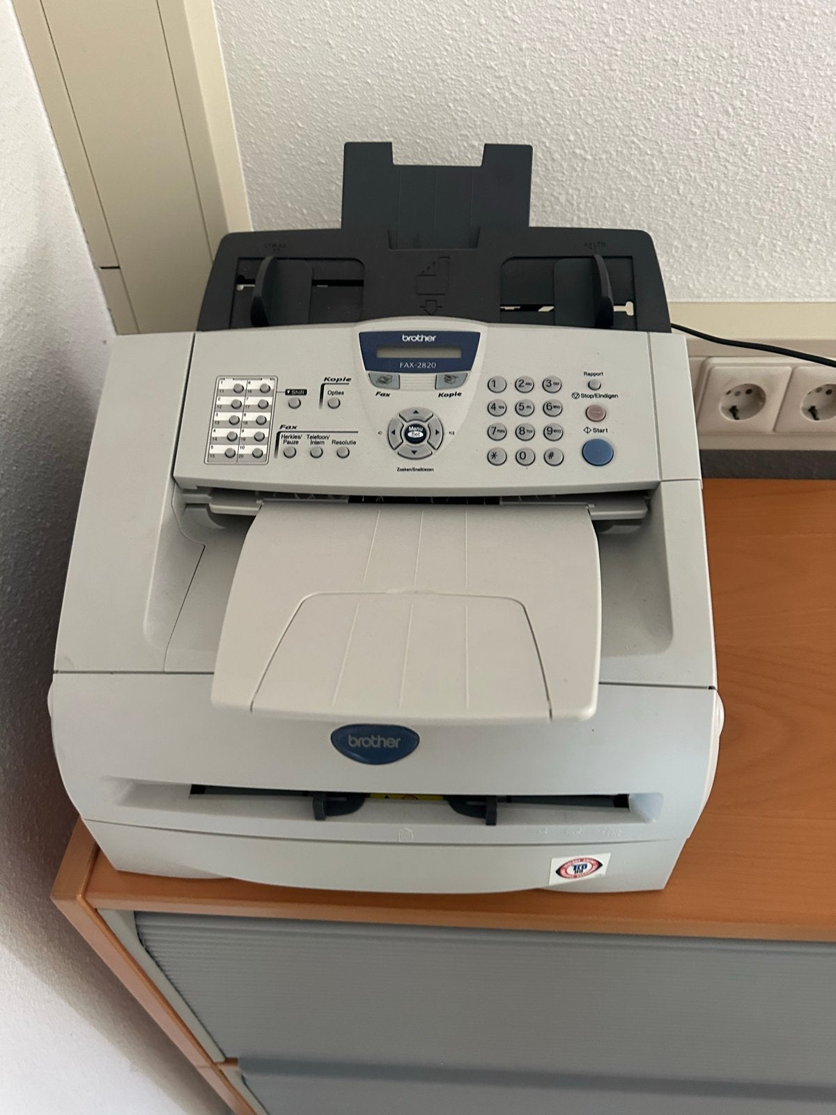 Brother FAX-2820 Laserfax - Goed werkende faxmachine, Telecommunicatie, Ophalen, Gebruikt, Fax
