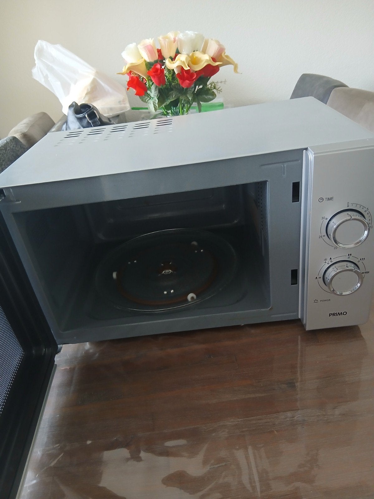 Primo Magnetron - Zo goed als nieuw, Witgoed en Apparatuur, Ophalen, Minder dan 45 cm, Draaiplateau, Vrijstaand