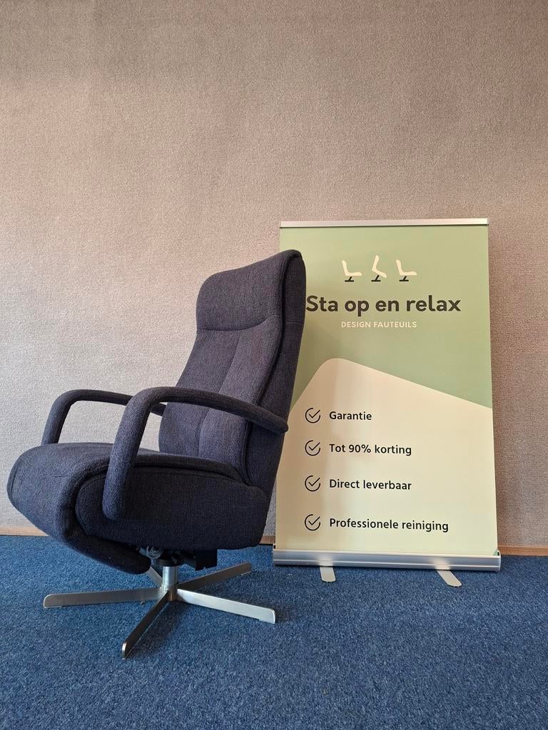 Sta op relax fauteuil Prominent S-100 extra luxe op accu🔋, Minder dan 75 cm, Hoofdstraat 60 Schijndel, Ophalen of Verzenden, Zo goed als nieuw