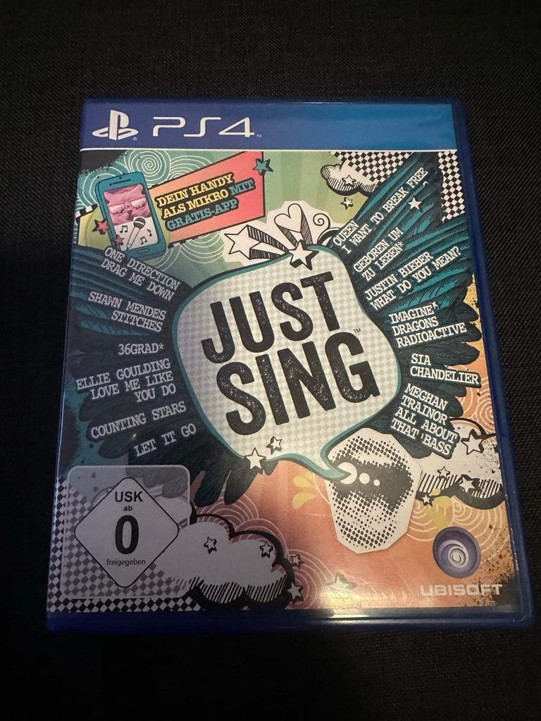 Just Sing PS4 - Karaoke Game met Smartphone App, Muziek, Gebruikt, Eén computer, Ophalen of Verzenden