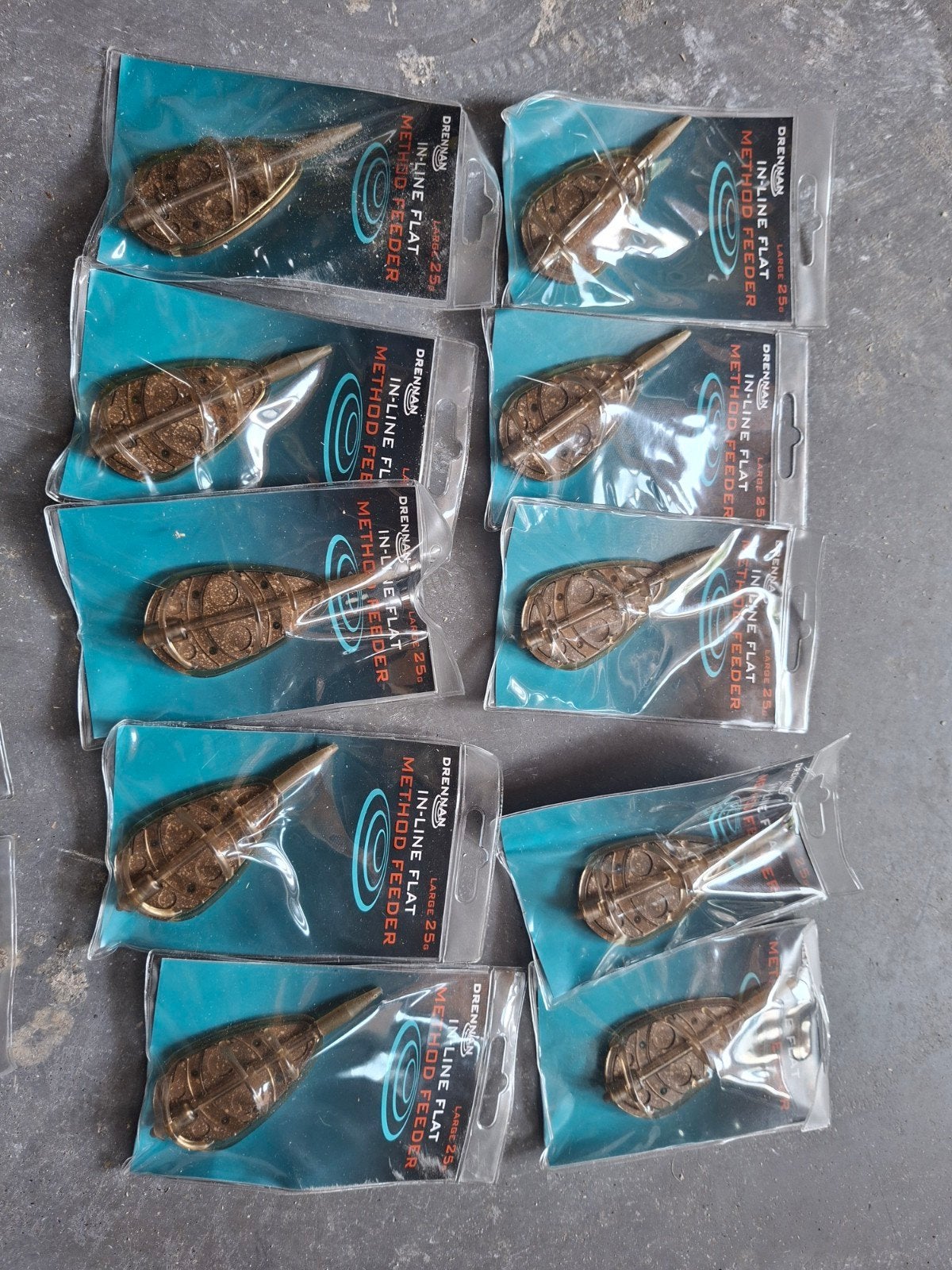Drennan Flat Bomb Feeder (12st.), Watersport en Boten, Overige typen, Nieuw, Ophalen of Verzenden, Drennan