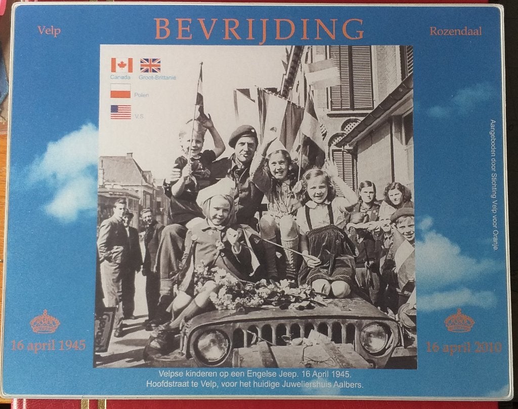 MUISMATJE "BEVRIJDING VELP/ROZENDAAL" NIEUW, Ophalen of Verzenden, Landmacht, Nederland, Overige typen