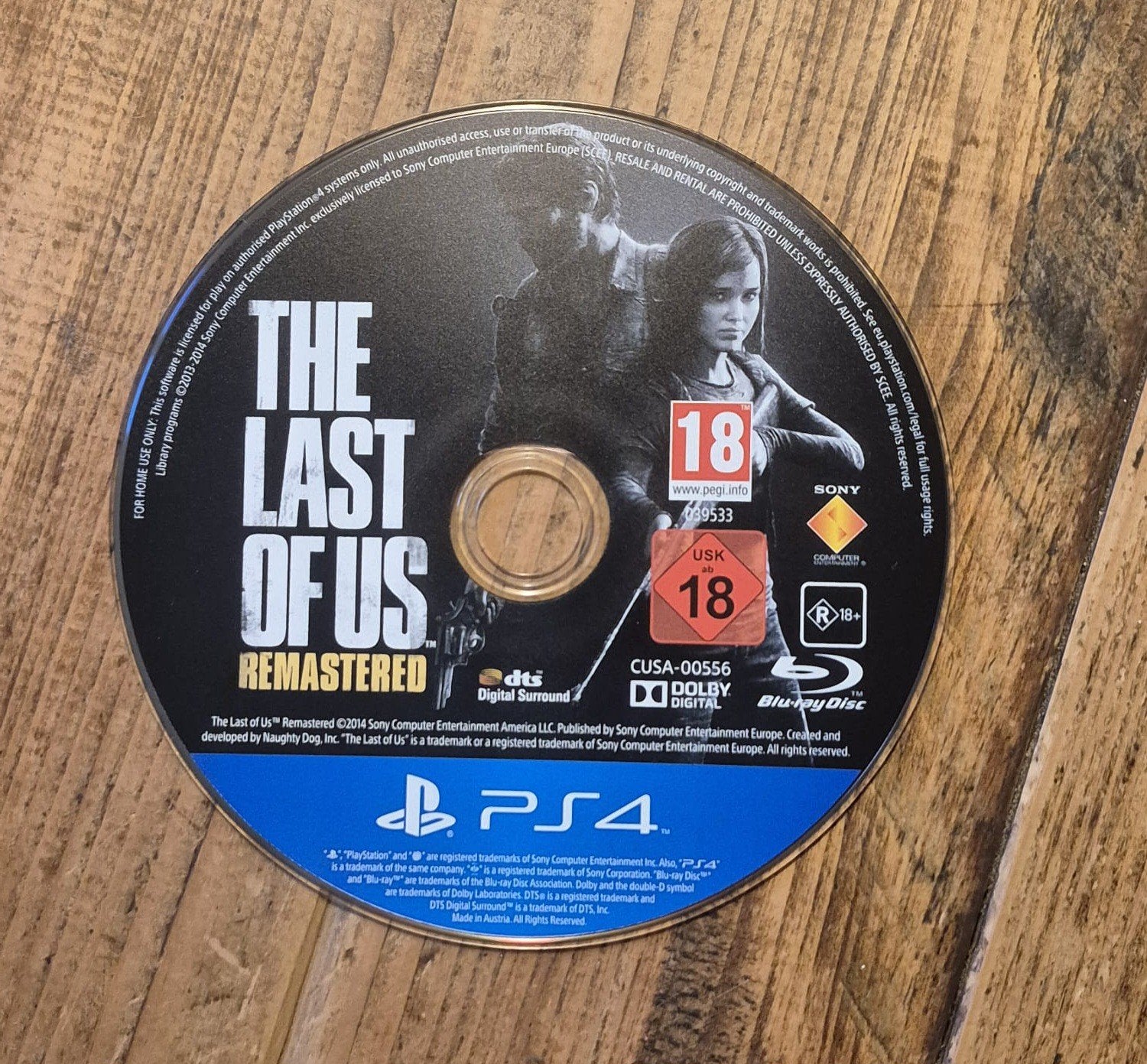 The Last of Us Remastered PS4 - Zo goed als nieuw, Avontuur en Actie, Online, Vanaf 18 jaar, 1 speler