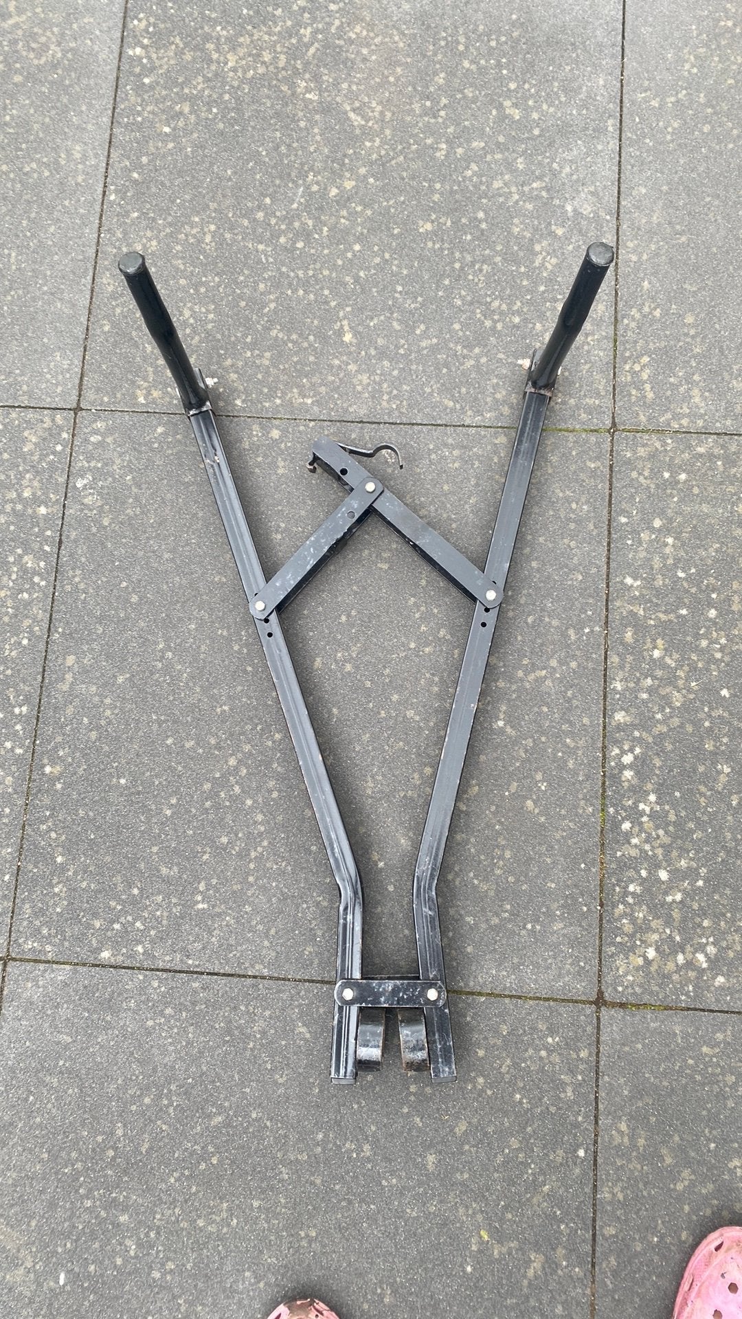Schaarmodel fietsendrager compact model, Auto diversen, Ophalen, 2 fietsen, Gebruikt, Trekhaakdrager