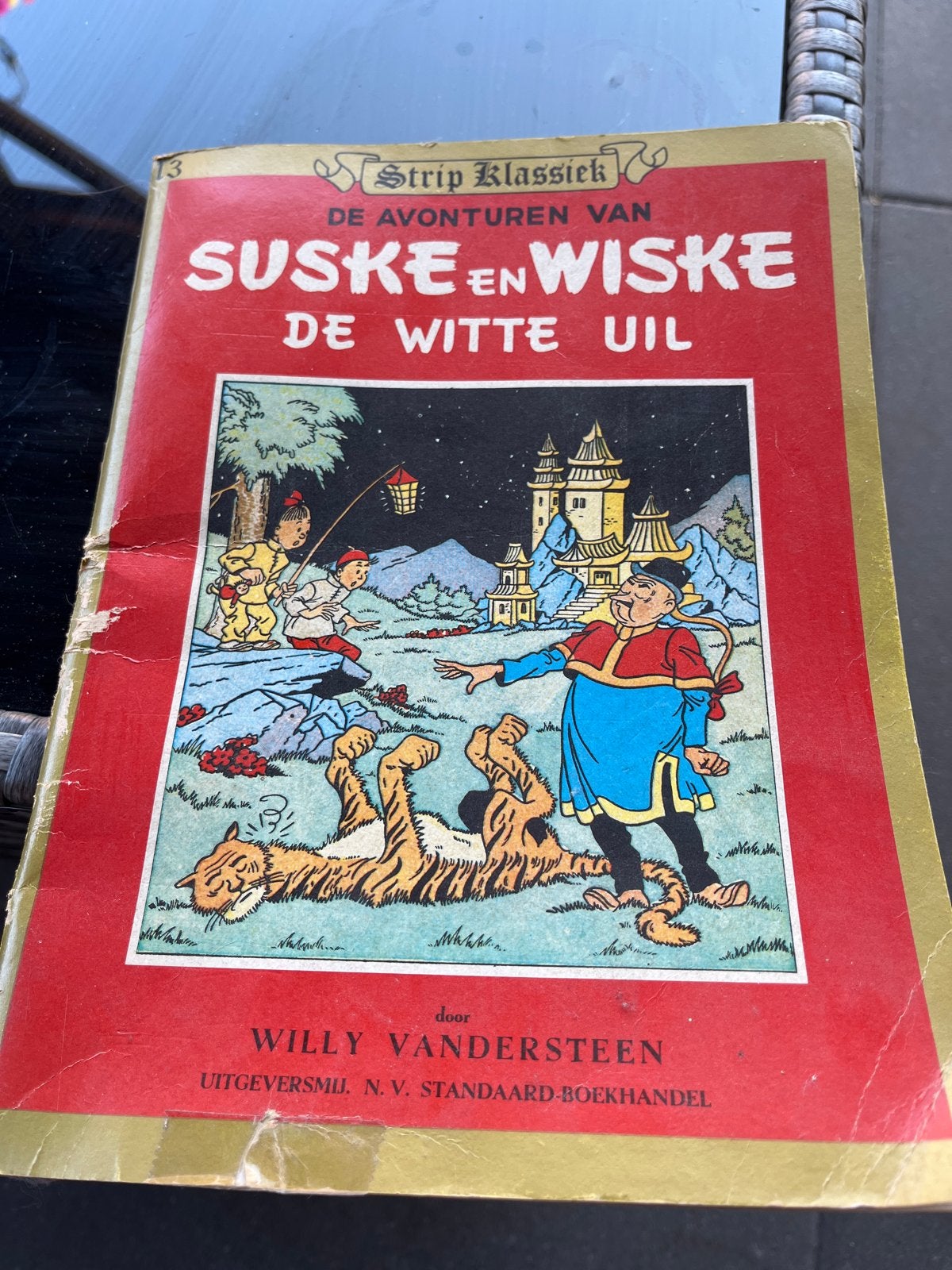 Suske en Wiske: De Witte Uil - Strip Klassiek, Boeken, Stripboeken, Eén stripboek, Ophalen of Verzenden, Gelezen