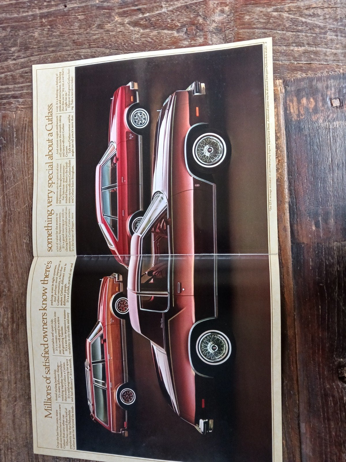 Oldsmobile Cutlass Omega Starfire brochure 1979, Ophalen of Verzenden, Gelezen, Overige merken