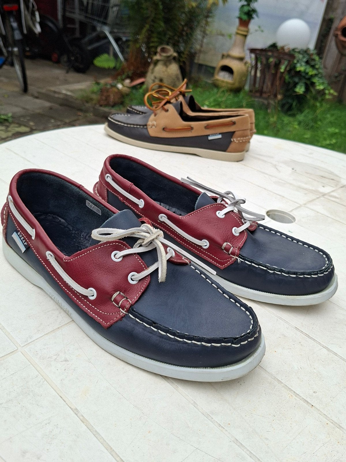 Heren schoenen, Bootschoen maat 43, Ophalen of Verzenden, Zo goed als nieuw