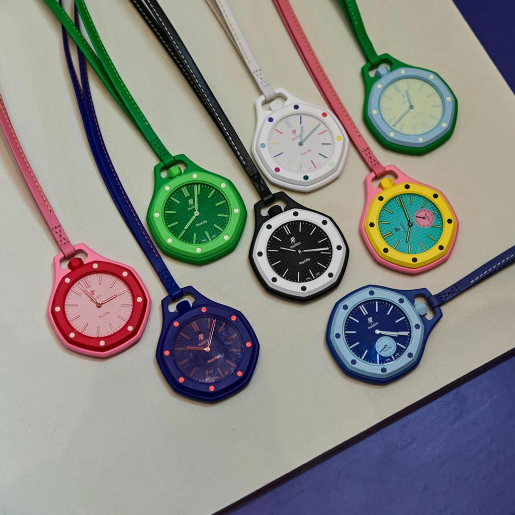 AP x Swatch Royal Pop Horloge ophalen, Ophalen of Verzenden, Nieuw, Jongen of Meisje