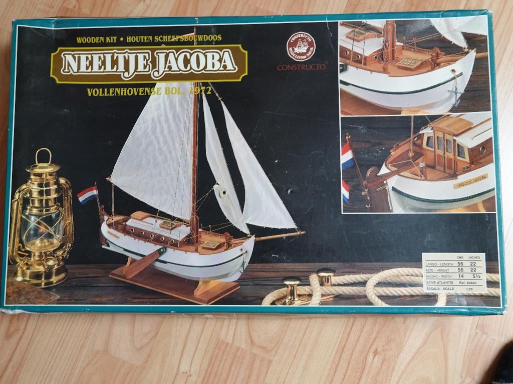 neeltje jacoba, Ophalen of Verzenden, Gebruikt, Groter dan 1:32