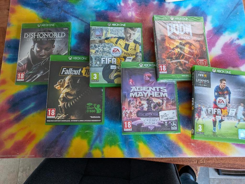 Xbox One spellen - bekijk de omschrijving, Spelcomputers en Games, Overige genres, Nieuw, Ophalen of Verzenden, Eén computer