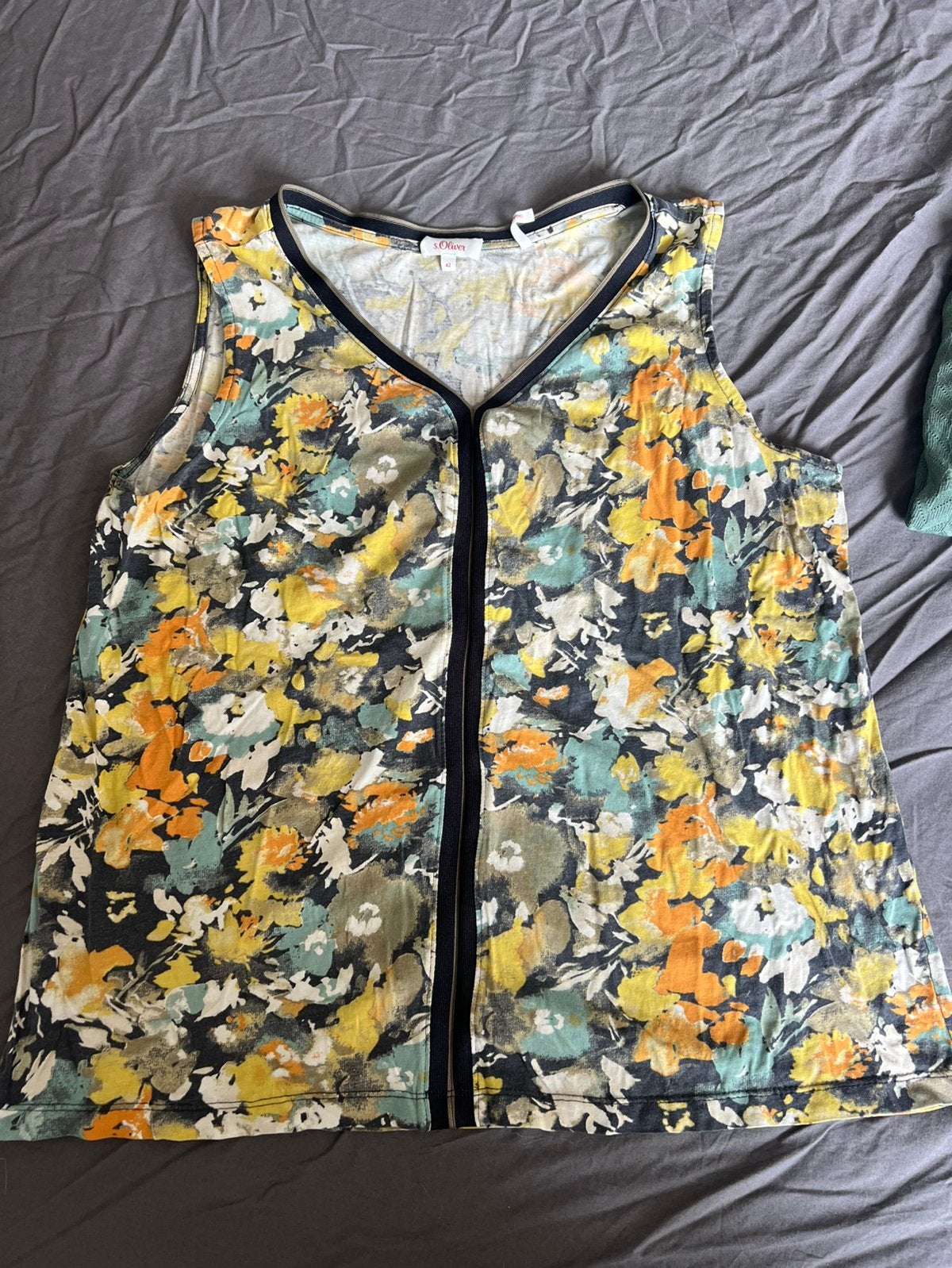 Dames top 42, Kleding | Dames, Grote Maten, Ophalen of Verzenden, Gedragen, Geel, Shirt of Top