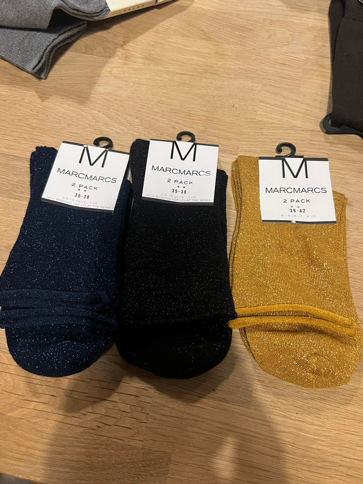 Marc Marcs 2 pack sokken 35-38 / 39-42 NIEUW!! Nu €5,-, Ophalen of Verzenden, Nieuw