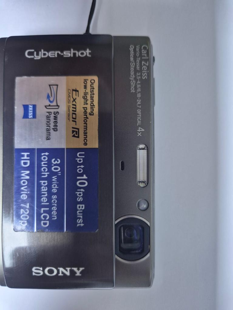 Sony Cyber-shot DSC-TX1 Compact Camera - 10.2 MP, 4x Zoom, Ophalen, Gebruikt, Compact, 4 t/m 7 keer