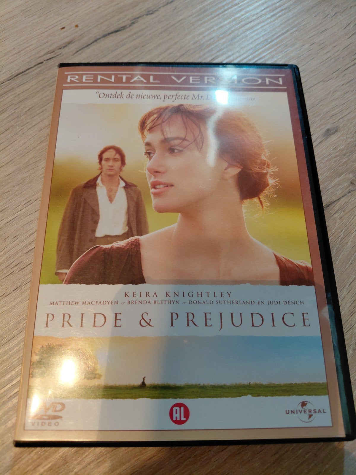 Pride & Prejudice DVD - Romantisch kostuumdrama, Ophalen, Engels, Inclusief doosje, Nederlands