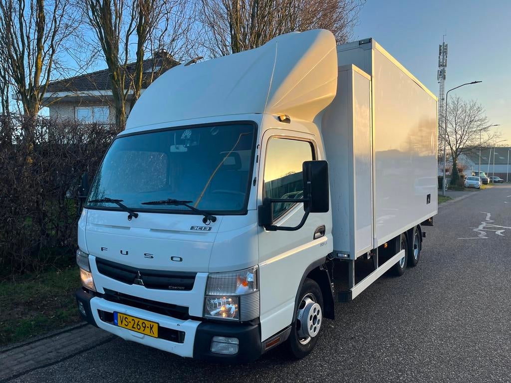 Mitsubishi Canter FUSO 3C13 3.0 BE Combinatie , CLIXTAR , Ko, Auto's, Bestelauto's, Euro 5, Achterwielaandrijving, Gebruikt, Wit