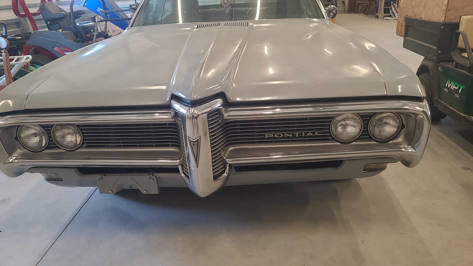 Pontiac 1968 cabrio, Auto's, Automaat, Achterwielaandrijving, Cabriolet, Leder